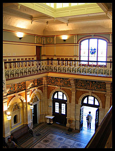 Hall de la gare de Dunedin